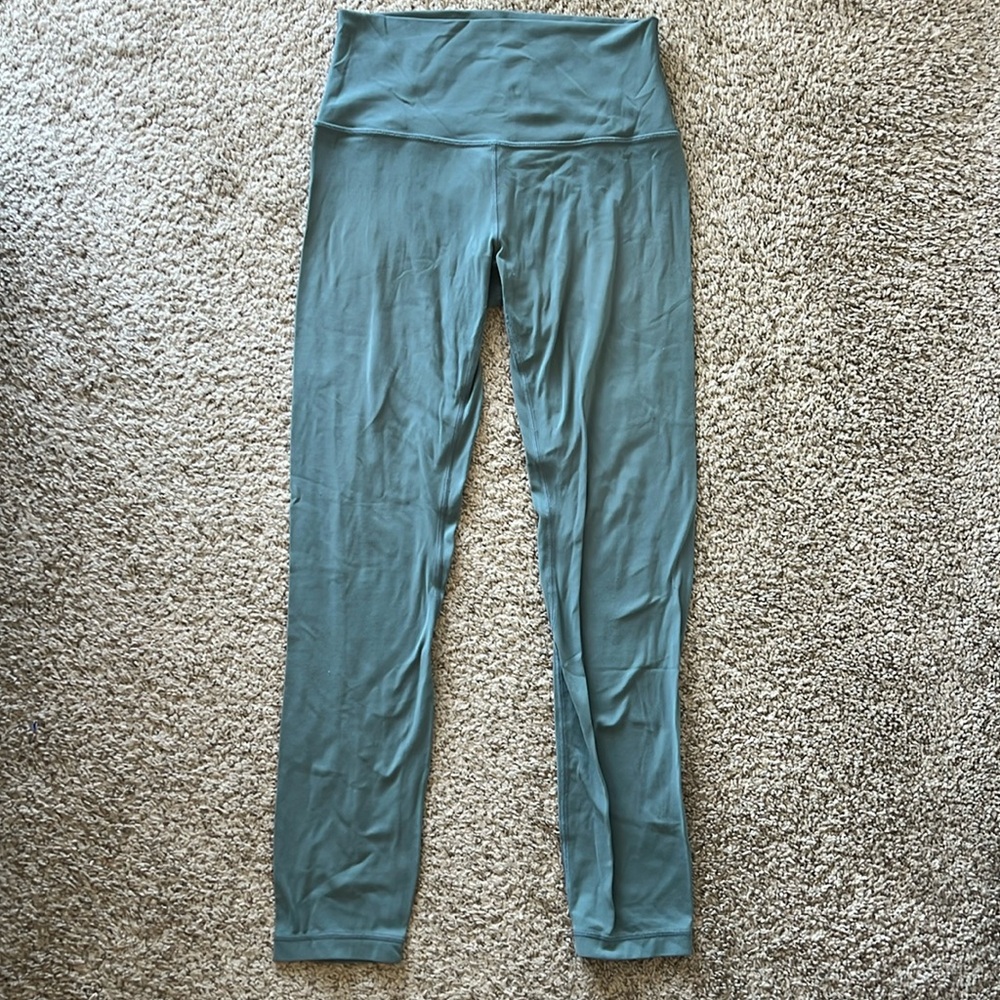 Lulu Lemon Teal Align High Rise Leggings